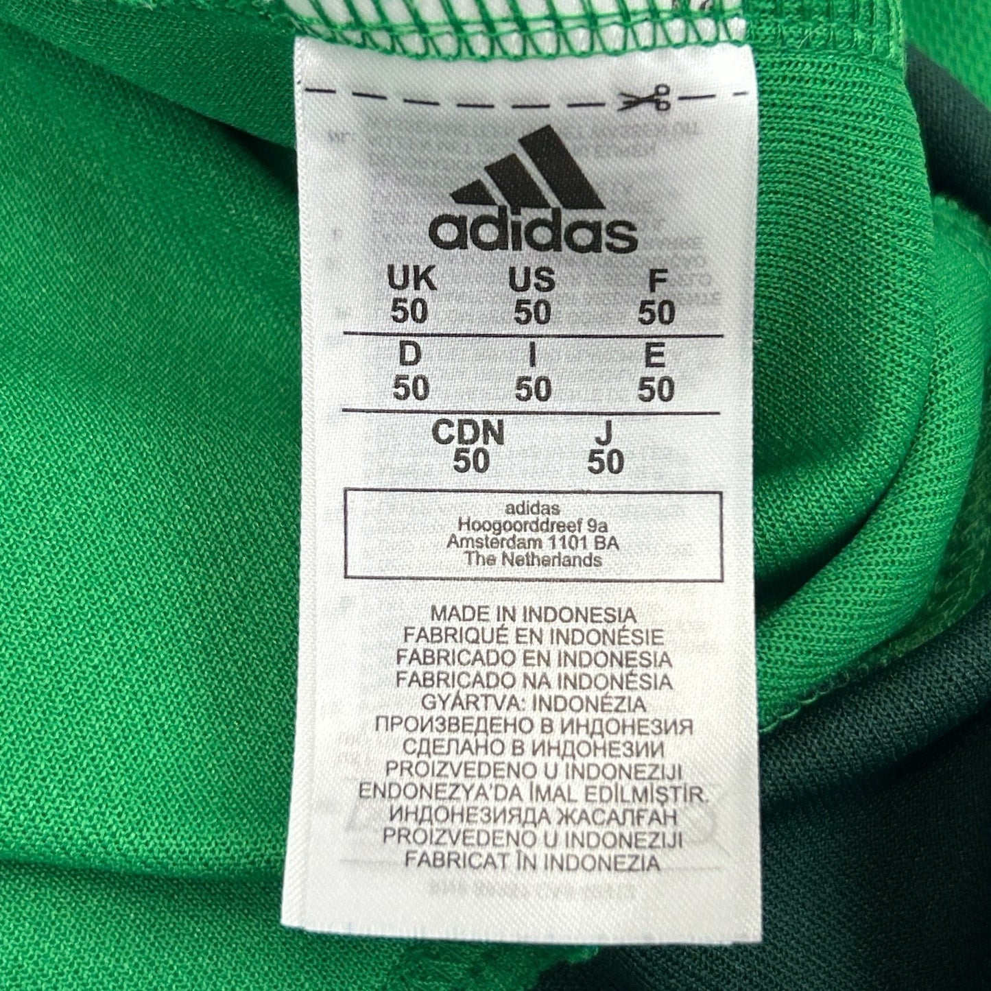 Las Vegas Golden Knights Jersey St Patricks Day Warm Up Hockey Adidas Green 50