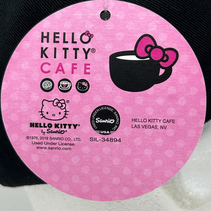 Hello Kitty Cafe Dad Hat Baseball Cap Las Vegas Sanrio 6 Panel Strapback Black