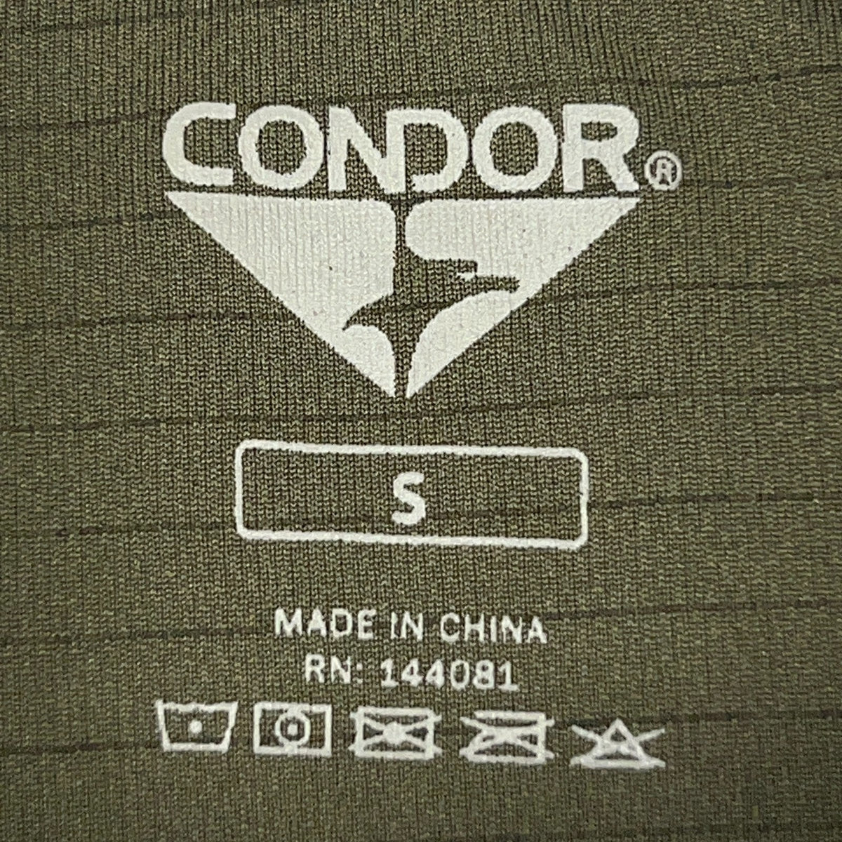 Condor Combat 1/4 Quarter Zip T Shirt S Small Green Short Sleeve Tactical Tee