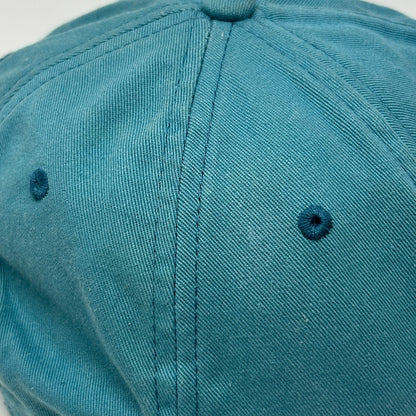 ROXY Womens Hat Baseball Cap Palm Tree Surfer Surfing Snowboarding Snapback Blue