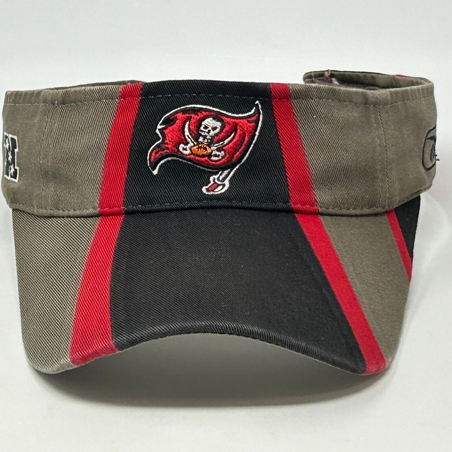 Tampa Bay Buccaneers Visor Hat Cap NFL Football Reebok Brown Strapback