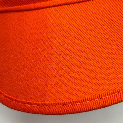 Vintage 70s Pick Hobson Reno Sparks Hat Baseball Cap Nevada Casinos Orange M-L