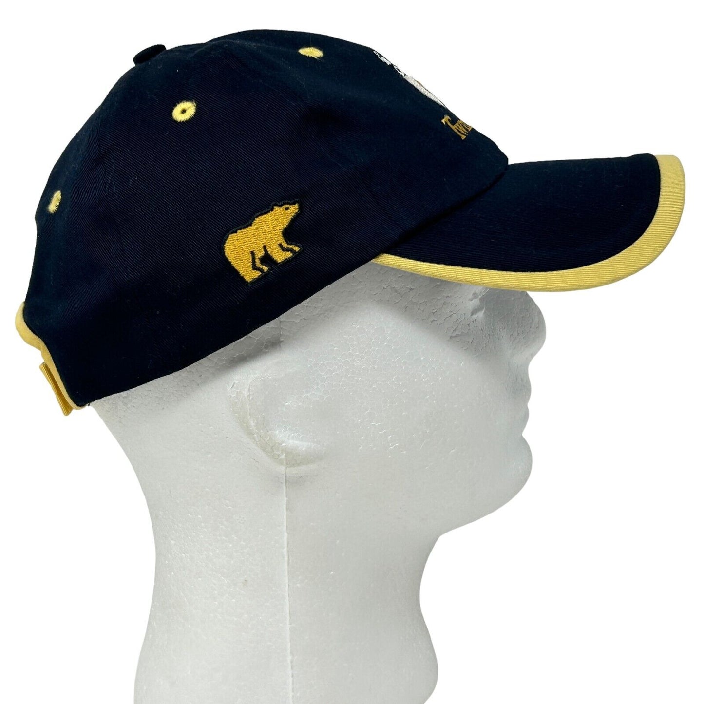 Gorra de béisbol con correa trasera azul para golf de Jack Nicklaus del club de golf Twin Eagles