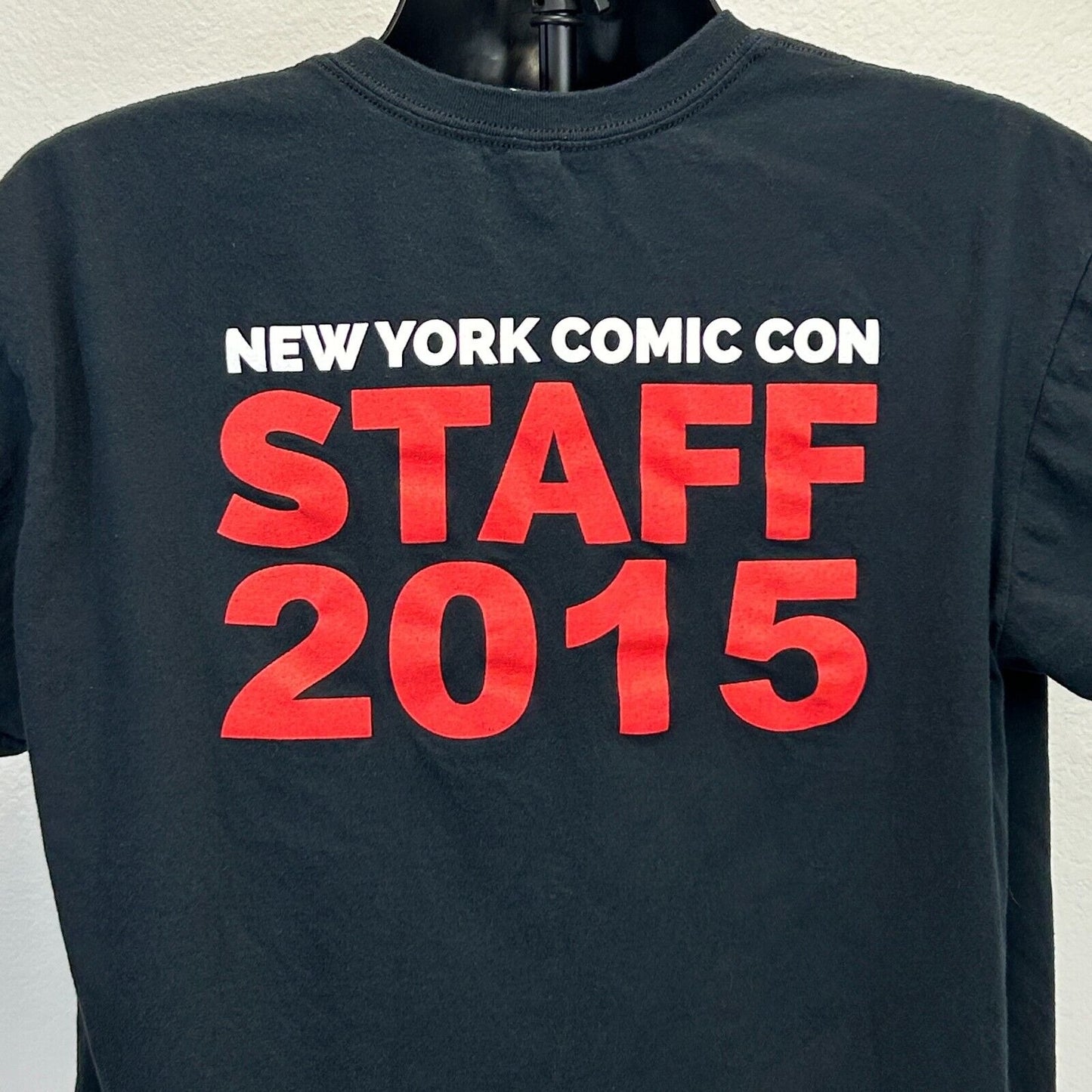 New York Comic Con 2015 T Shirt Mens X-Large NYCC Comic Book Convention Black