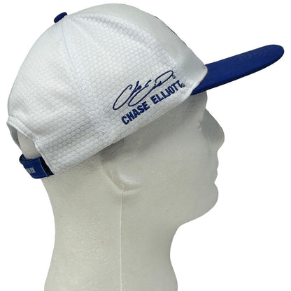 Gorra de béisbol NAPA Racing Chase Elliott con correa para el hombro, color blanco, para deportes de motor NASCAR