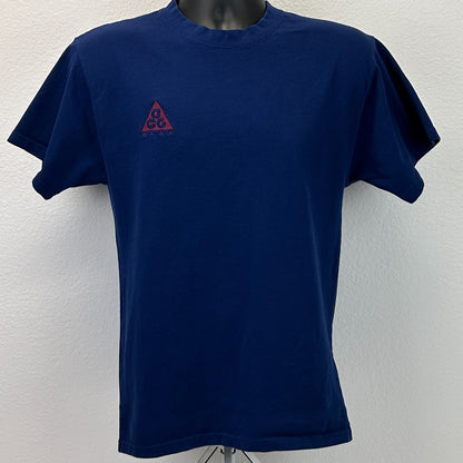 Nike ACG T Shirt All Conditions Gear Short Sleeve BQ7342-492 Blue XS X-Small