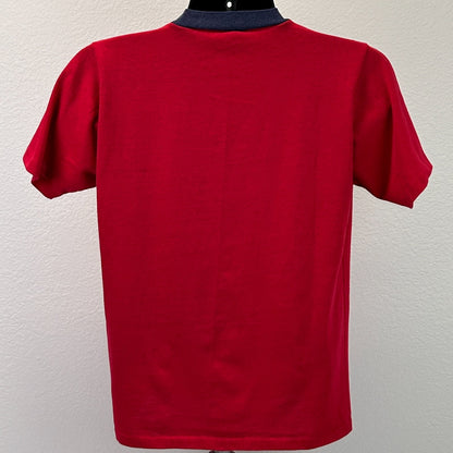 Vintage 70s Bugs Bunny USA T Shirt Patriotic Independence Day Red Tee M Medium