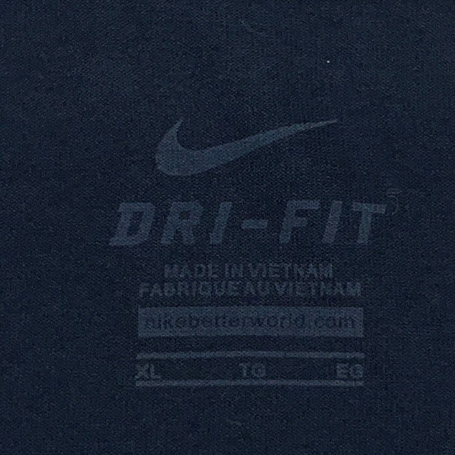 NFL Sports Field Manager T Shirt Nike Dri Fit Long Sleeve Blue Unisex XL X-Large