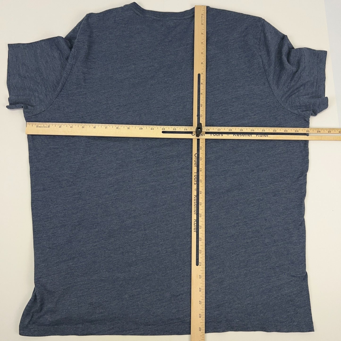 Lucky Brand Luckys Vintage Motorcycle Works T Shirt XXL 2XL Blue Biker Tee