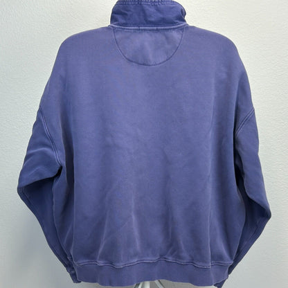 Tommy Bahama Relax 1/4 Quarter Zip Sweater 2XL Long Sleeve Mens Purple