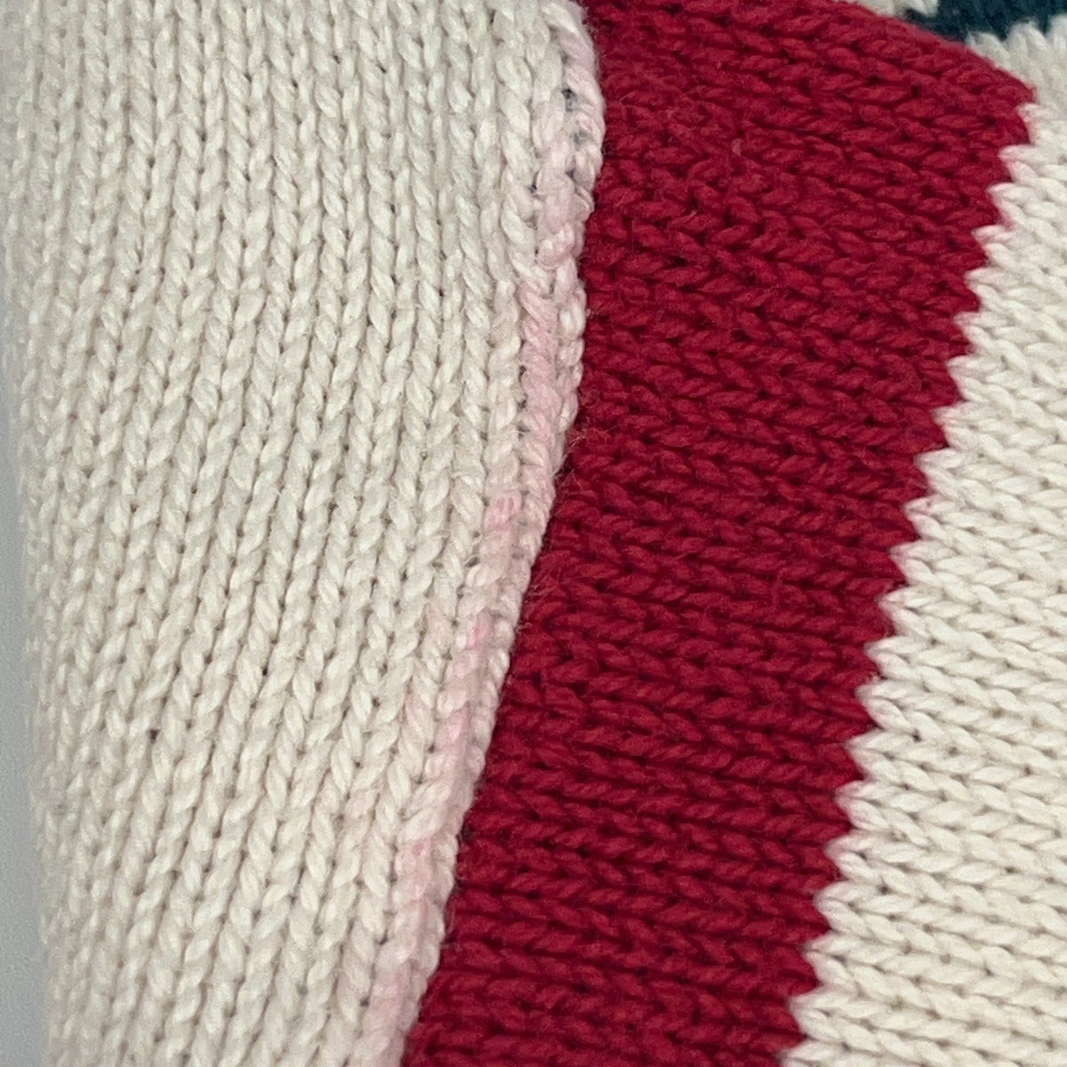 Vintage Cambridge Classics Nautical Anchor Color Block Cotton Sweater L Large