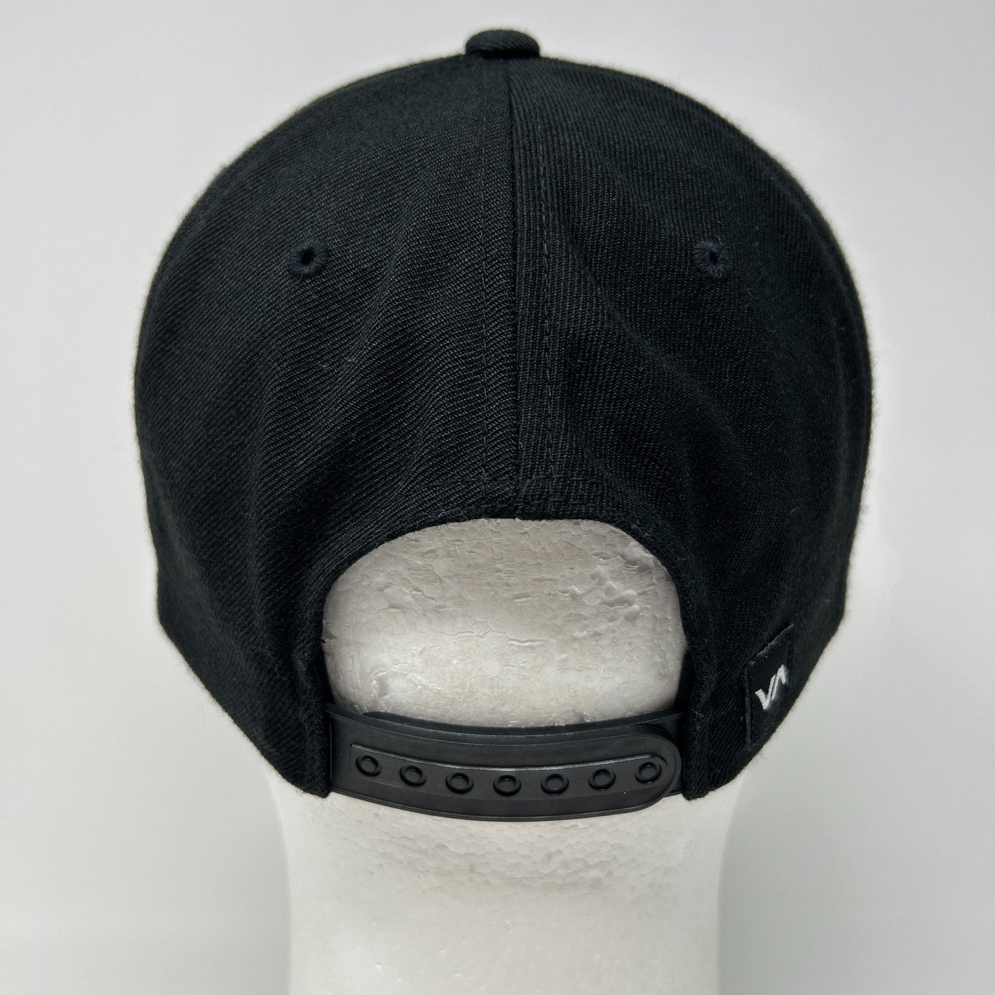 RVCA Hat Baseball Cap PM Tenore Skater Surfer Surfing MMA Snapback Mid Fit Black