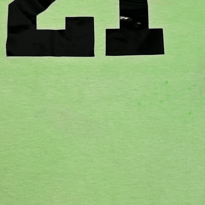 Vintage 80s 90s Kinky Jalapenos T Shirt Baseball Softball Dad USA Green L Large