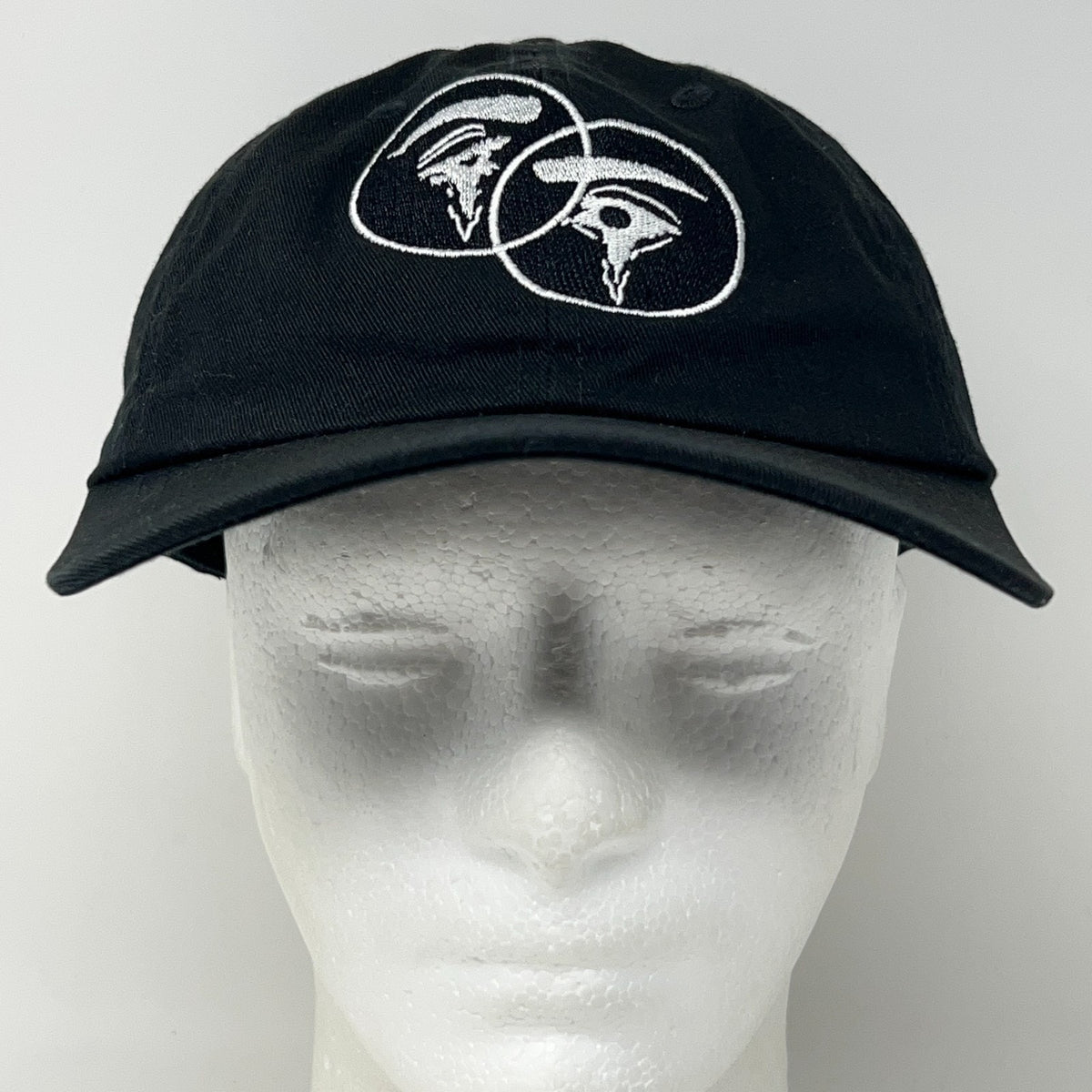 Seahaven Halo of Hurt Hat Baseball Cap Black Strapback Emo Indie Rock Band Merch