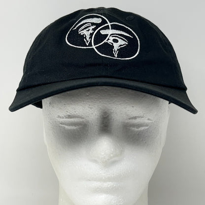Seahaven Halo of Hurt Hat Baseball Cap Black Strapback Emo Indie Rock Band Merch