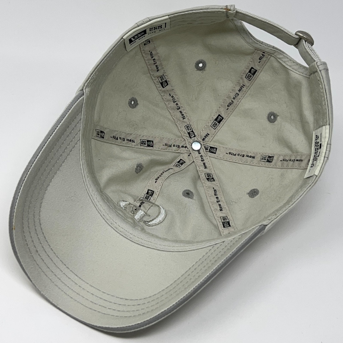 Colorado Rockies New Era Dad Hat Cap Gray Strapback MLB Baseball Adjustable Logo