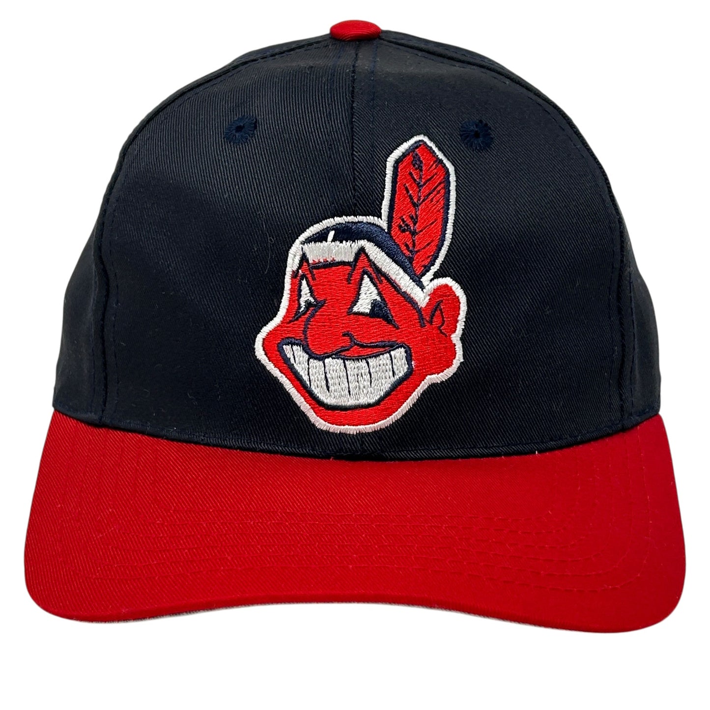 Vintage Cleveland Guardians Chief Wahoo Youth Hat Baseball Cap Indians New Era