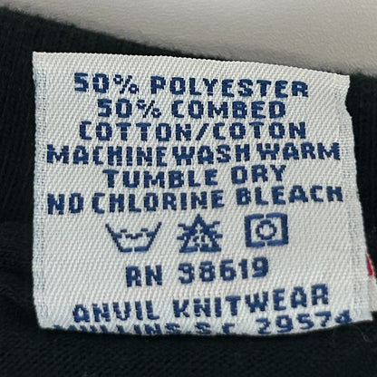 Vintage 90s IATSE Local 363 Nevada Polo Shirt Stagehand Union USA Black M Medium