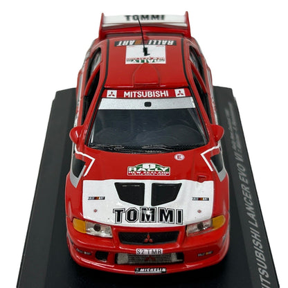 三菱 Lancer EVO VI 1999 年新西兰拉力赛压铸赛车 1/43 Altaya 红色