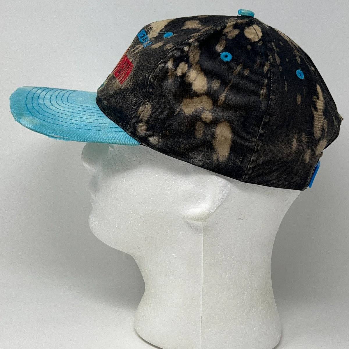 Vintage 90s Toby Keith Should've Been Cowboy Hat Baseball Cap Snapback Bleach