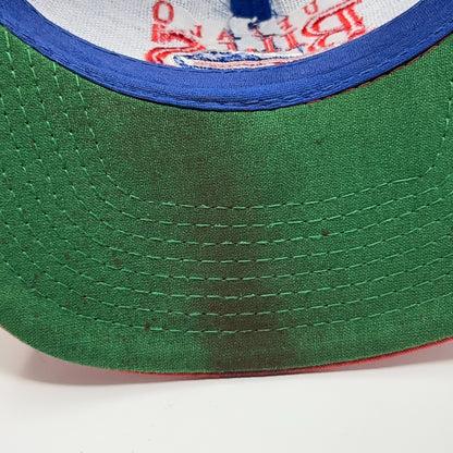 Vintage 90s Buffalo Bills Hat Baseball Cap Team NFL Football AJD Snapback Blue