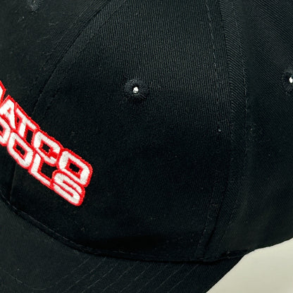 Matco Tools Hat Cap Mechanic Auto Repair Logo 6 Panel Strapback Black