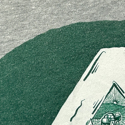 Appalachian Trail AT Maine to Georgia T Shirt Hiking Backpacking Gray S Small