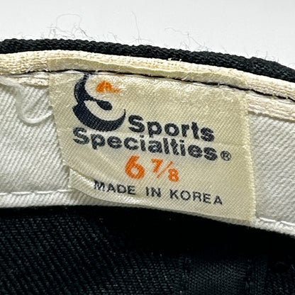 Vintage Colorado Rockies Hat Baseball Cap Sports Specialties Black Fitted 6 7/8