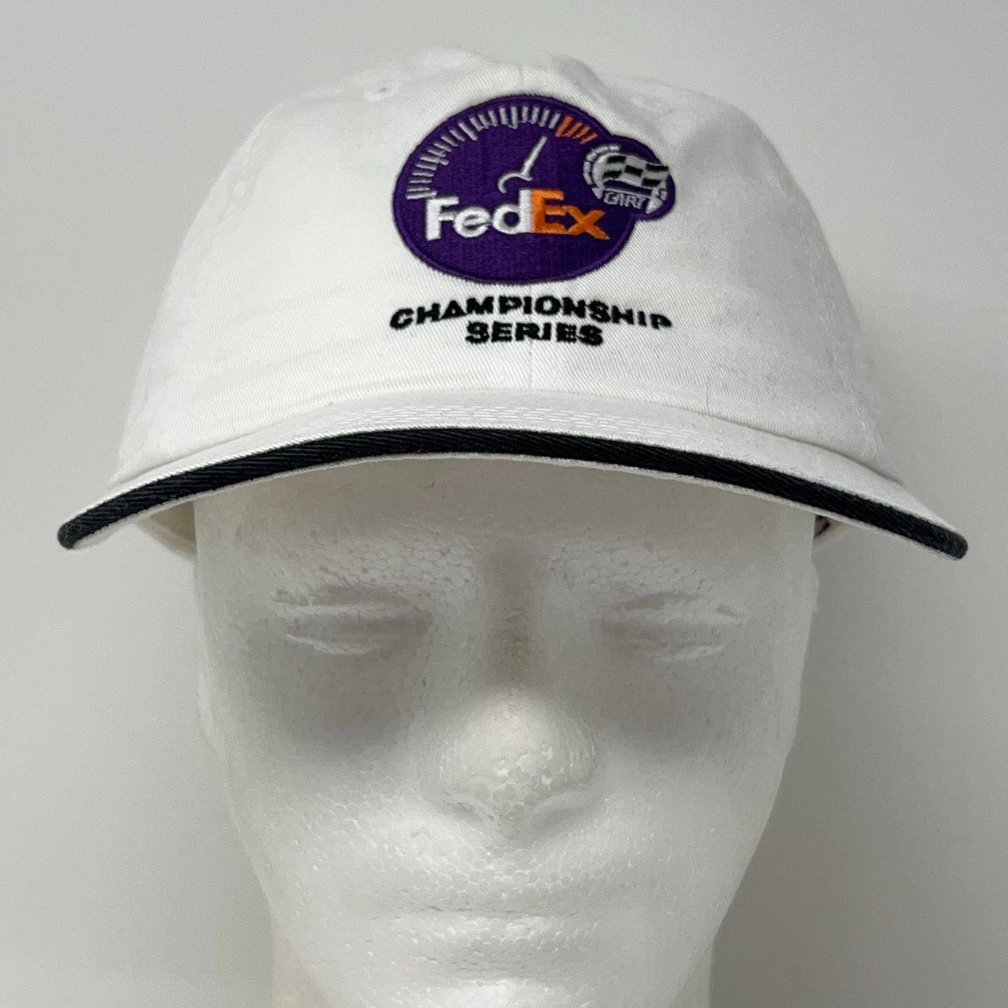 Vintage FedEx CART Championship Series Hat Baseball Cap IndyCar Strapback White