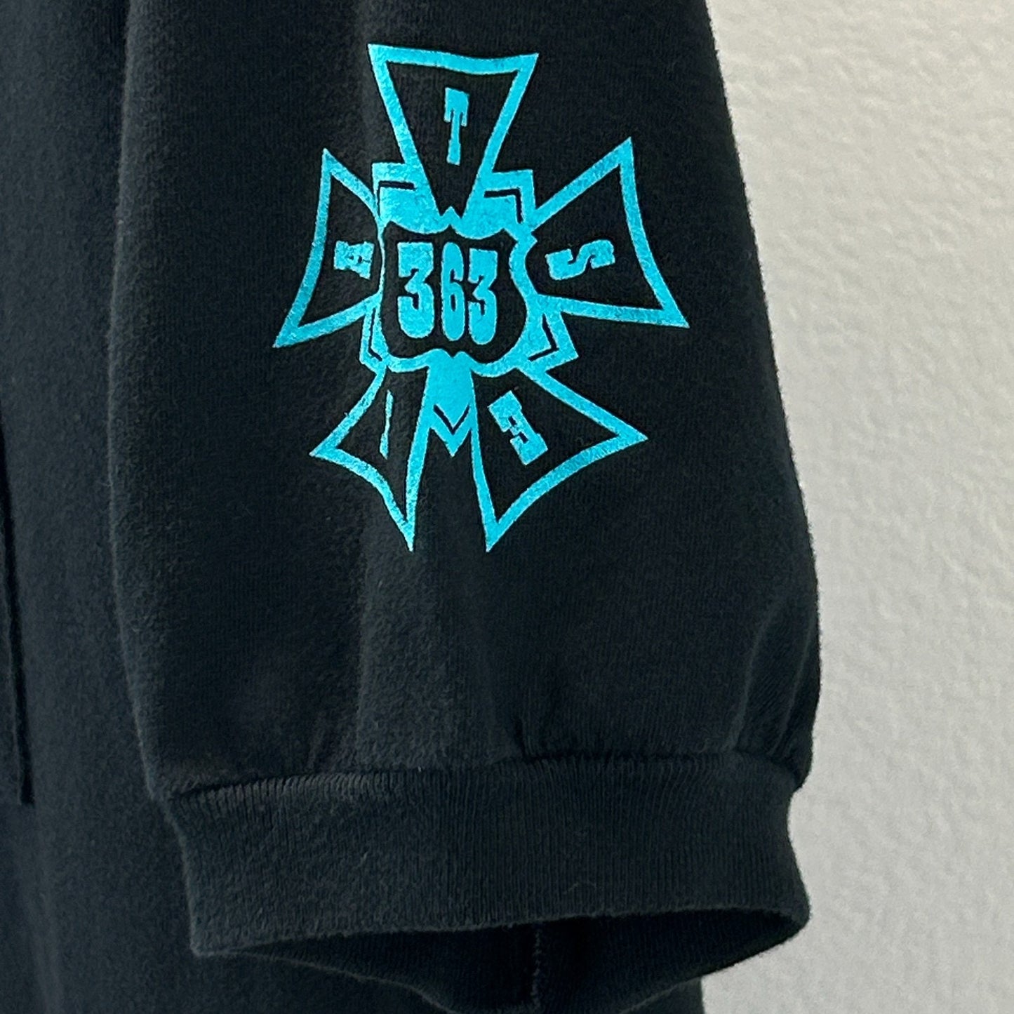 Vintage 90s IATSE Local 363 Nevada Polo Shirt Stagehand Union USA Black M Medium