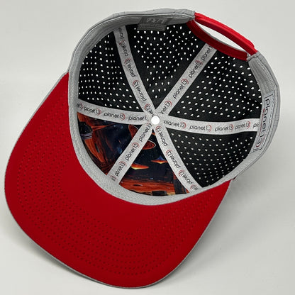 Planet 13 Las Vegas Hat Baseball Cap Marijuana Dispensary Weed Snapback Gray