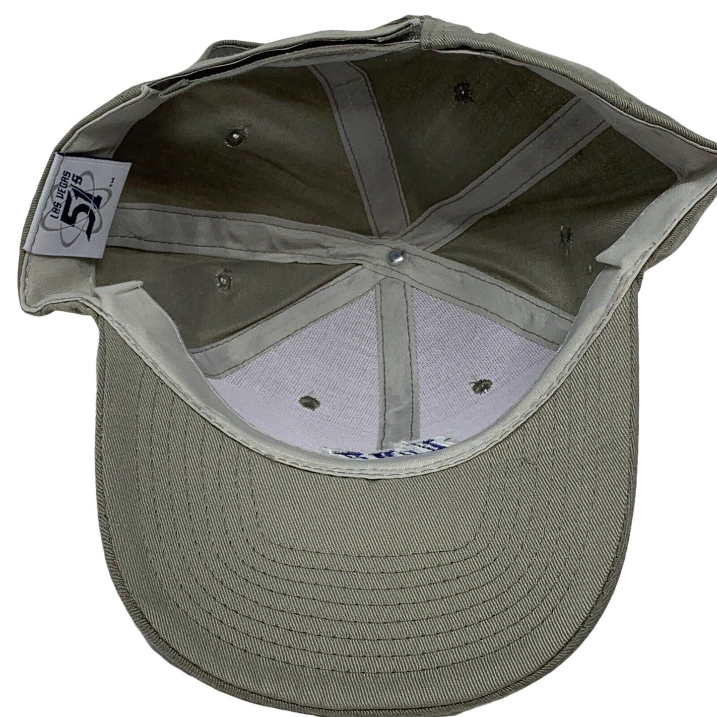 拉斯维加斯 51 队背带棒球帽 AAA 小联盟飞行员道奇队棕褐色帽子