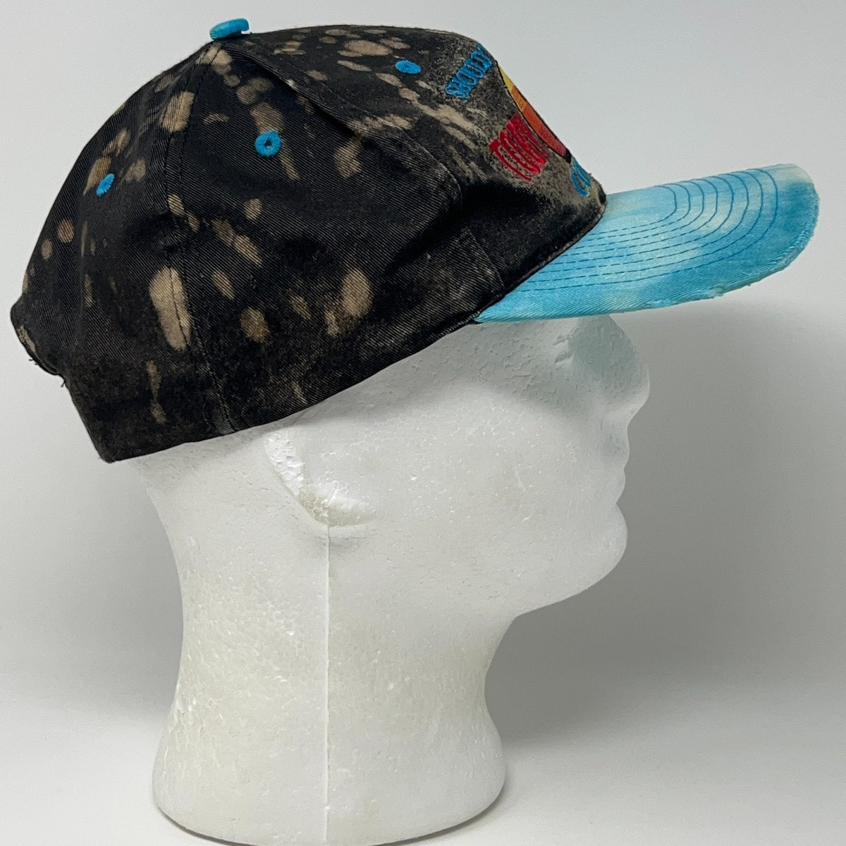 Vintage 90s Toby Keith Should've Been Cowboy Hat Baseball Cap Snapback Bleach