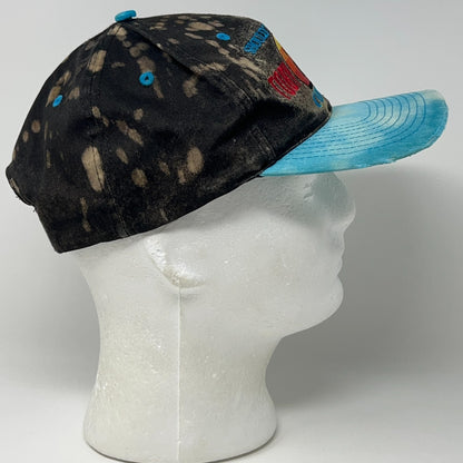 Vintage 90s Toby Keith Should've Been Cowboy Hat Baseball Cap Snapback Bleach