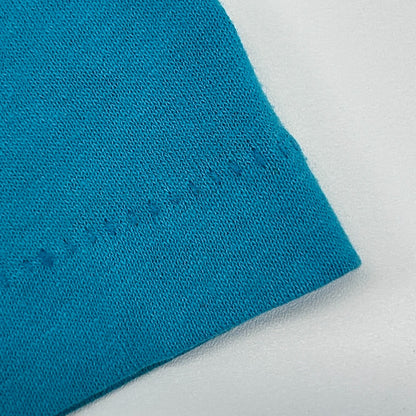 Vintage 90s Powell Girls Basketball T Shirt Blue Tie Dye USA Unisex M Medium