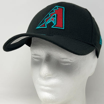 Arizona Diamondbacks Hat Baseball Cap New Era 39Thirty MLB Black Flex Fitted S-M