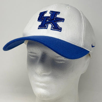 University of Kentucky Wildcats Hat Baseball Cap Nike Team UK Strapback White