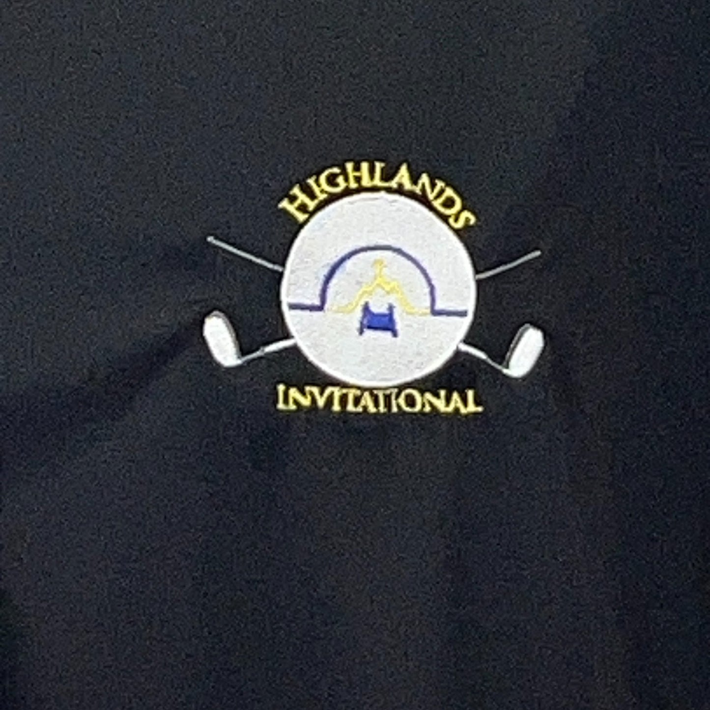 Horn Legend Highlands Invitational Golf Performance Polo Shirt XL X-Large Orange