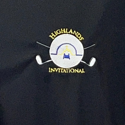 Horn Legend Highlands Invitational Golf Performance Polo Shirt XL X-Large Orange