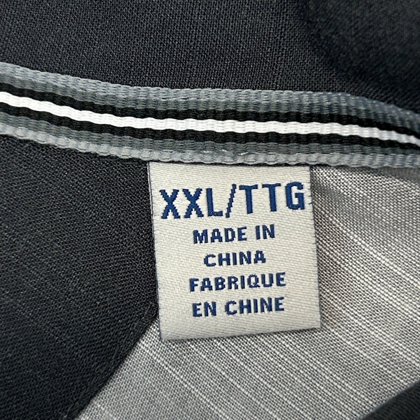 Las Vegas Raiders Tommy Bahama Hawaiian Camp Shirt NFL Button Front Gray XXL 2XL