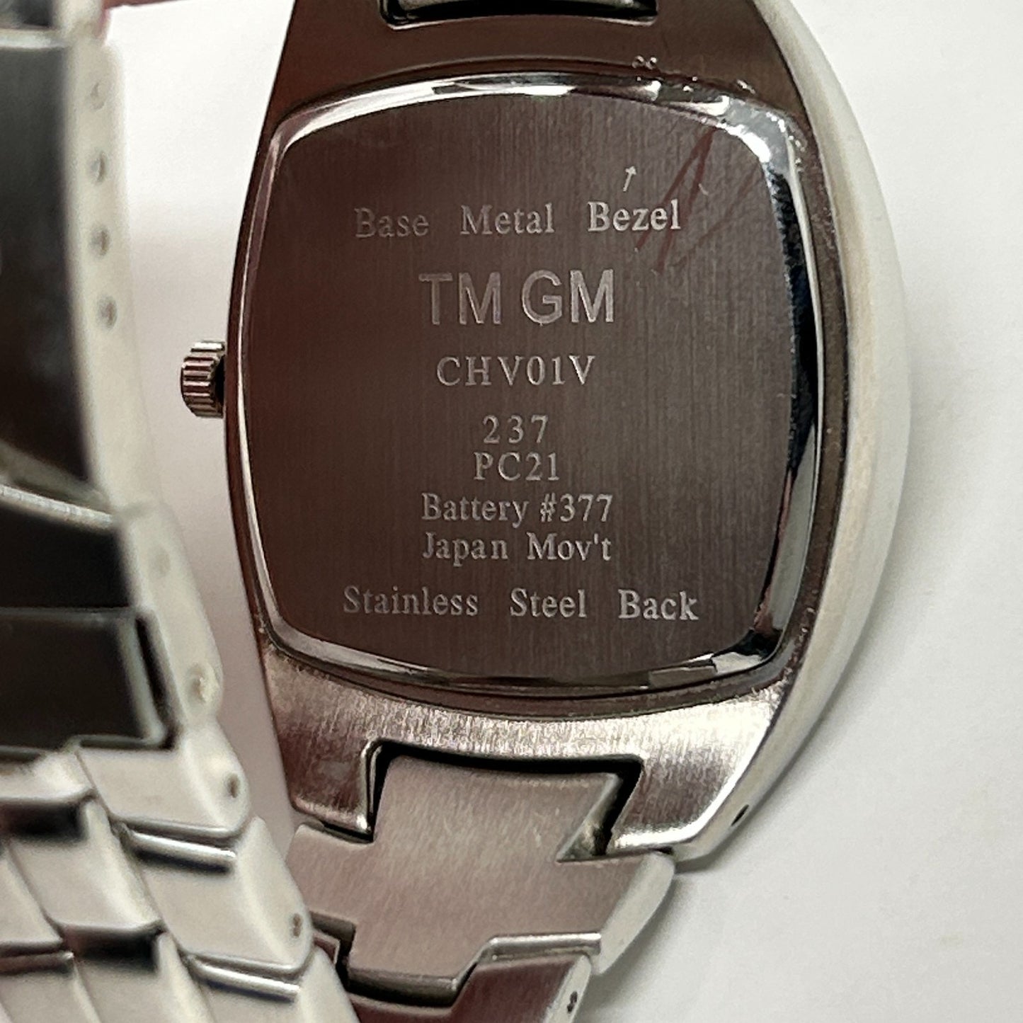 1961 C1 Chevrolet Corvette Watch Wristwatch GM Official CHV01V Stainless Steel