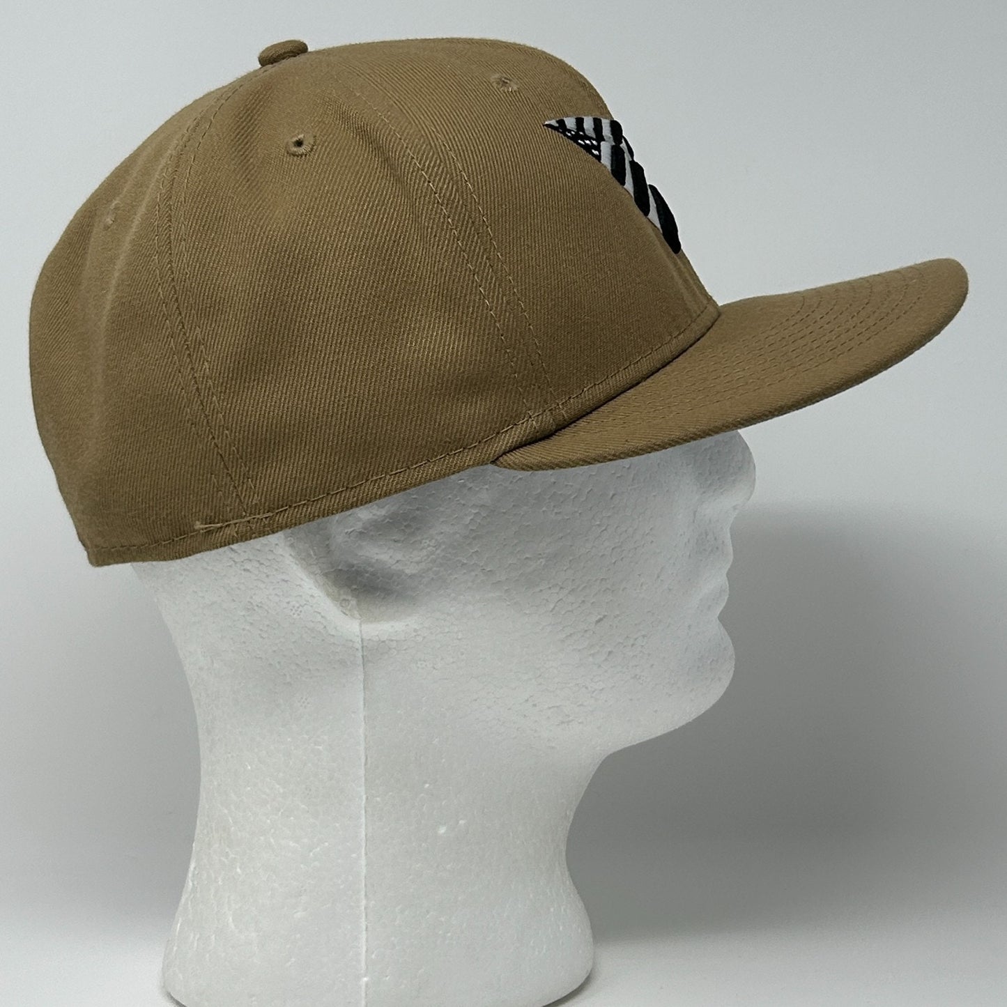 Paper Planes x New Era Hat Baseball Cap Jay-Z Roc Nation Tan Beige Fitted 7 1/2