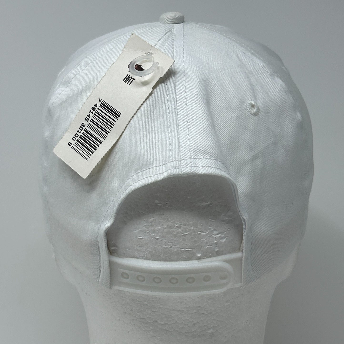 Vintage 90s Ohiopyle Pennsylvania Hat Baseball Cap 3 Bar Line Snapback White