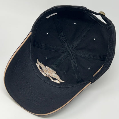 AOPA Aircraft Owners Pilots Assoc Dad Hat Baseball Cap 75 Years Strapback Black