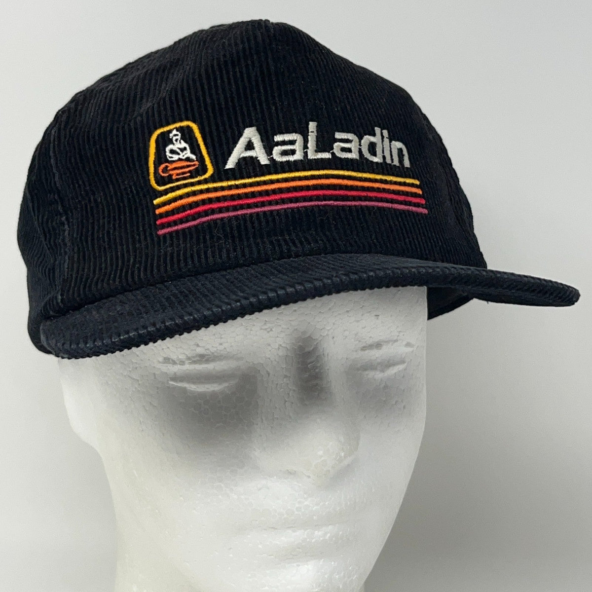 Vintage AaLadin Industries Pressure Washer Corduroy Snapback Baseball Hat Cap