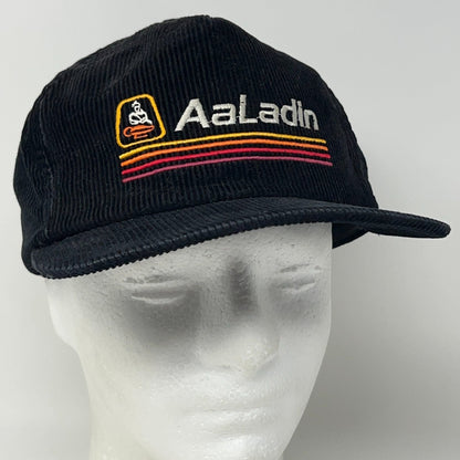 Vintage AaLadin Industries Pressure Washer Corduroy Snapback Baseball Hat Cap