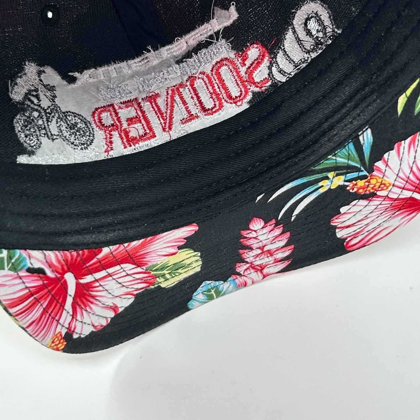 USA BMX Sooner Nationals 2021 Hat Baseball Cap Bike Race Floral Snapback Black