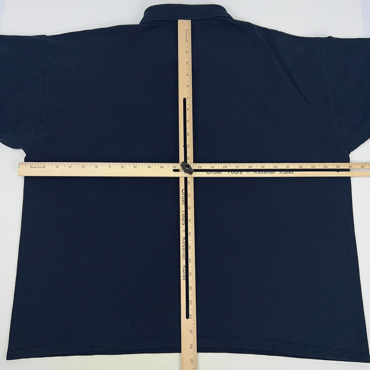 Namco Pac-Man Ghosts Embroidered Polo Shirt Mens 2XL XXL Navy Blue Short Sleeve