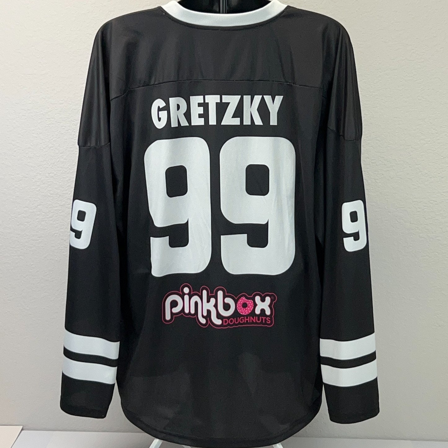 Las Vegas Desert Dogs Wayne Gretzky Jersey NLL Lacrosse Shirt Black Mens XXL 2XL