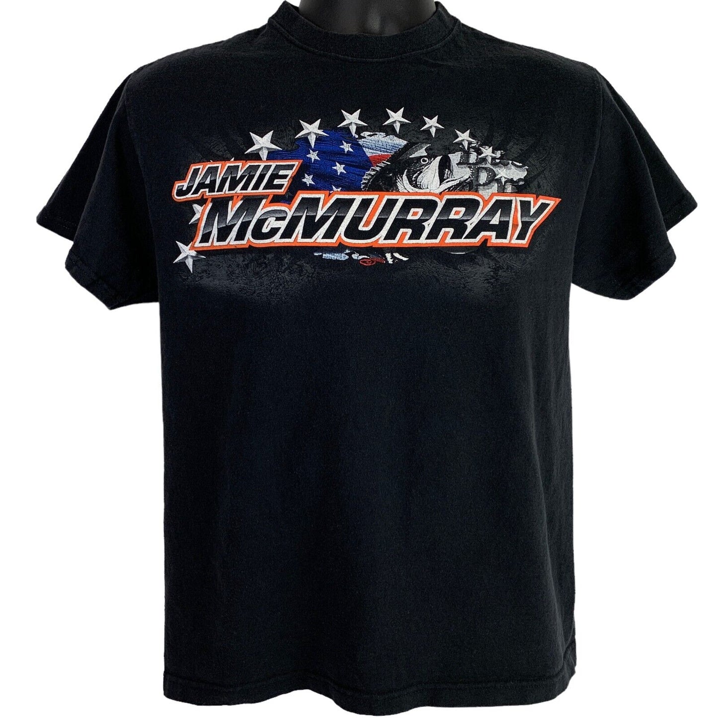 Jamie McMurray Bass Pro Shops T Shirt NASCAR Motorsports Auto Racing Tee Medium